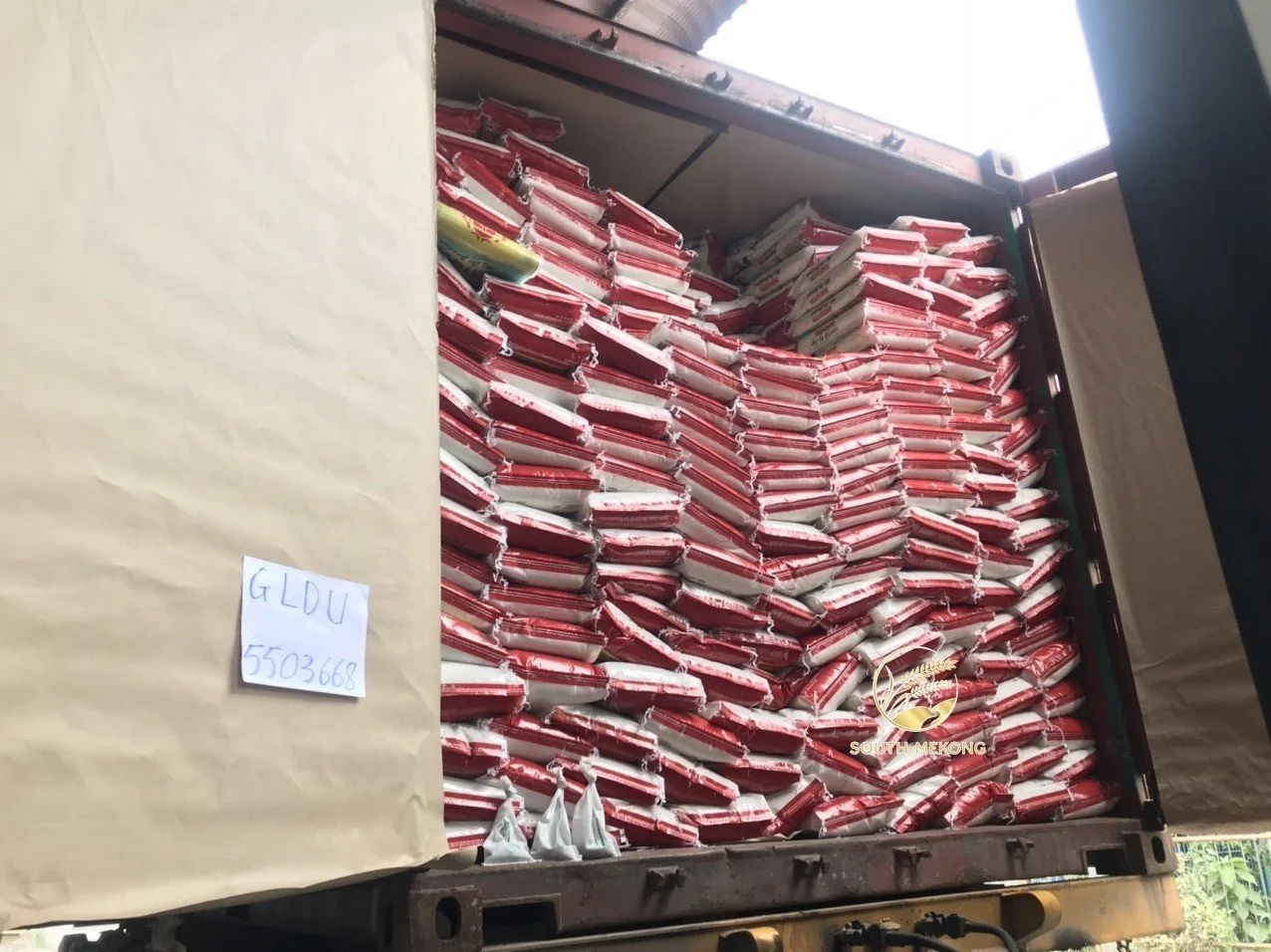 Exciting News Alert! South Mekong Company Exports 350 Tons of Jasmine Rice to the Pacific in June 2023!