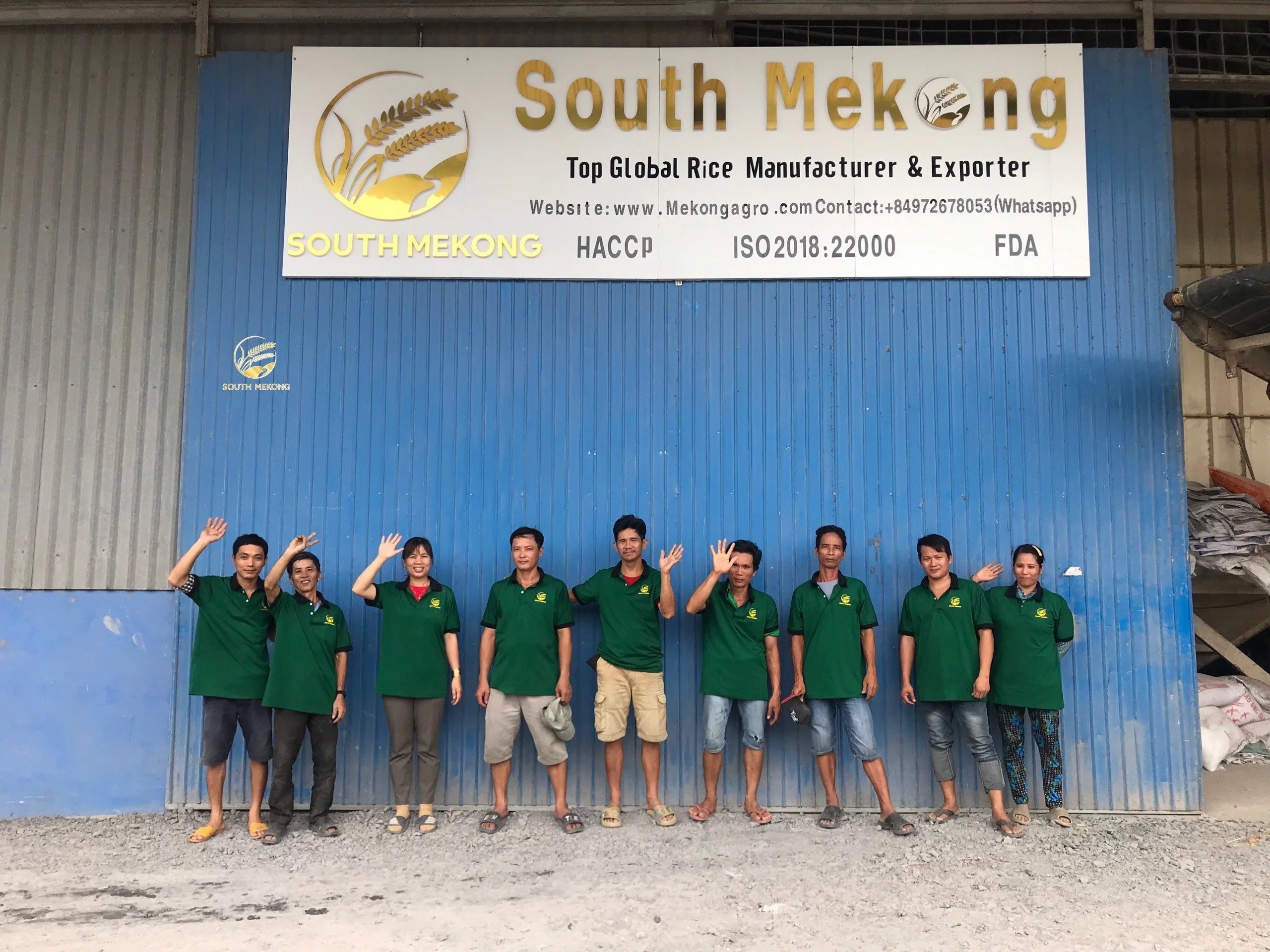 Exciting News Alert! South Mekong Company Exports 350 Tons of Jasmine Rice to the Pacific in June 2023!